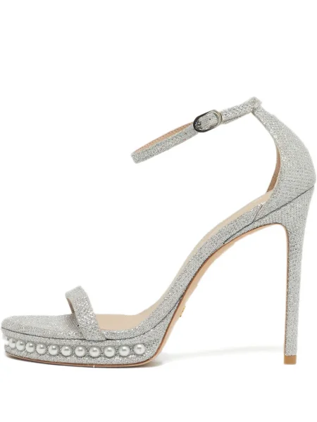 Sandale Stuart Weitzman argintiu