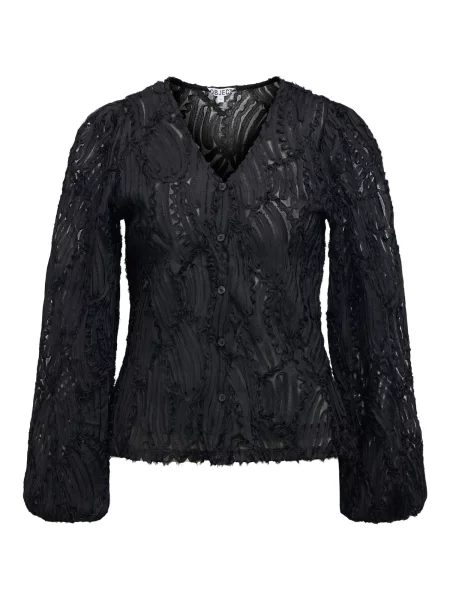 OBJECT Bluză OBJLucie Luka' negru