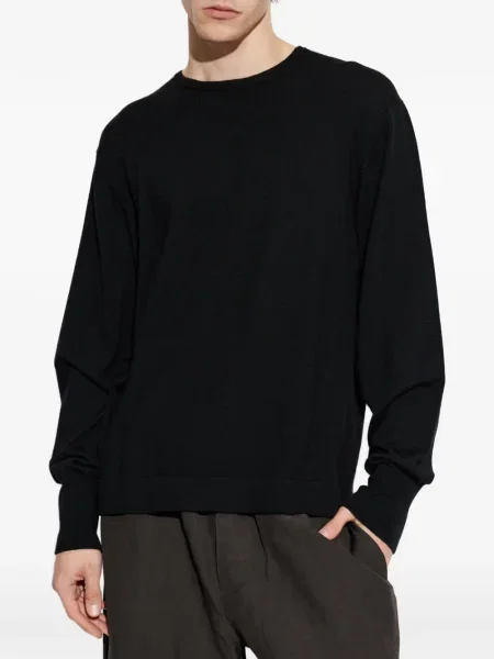 Pulover Officine Générale lung negru