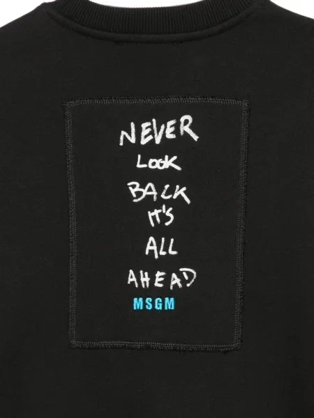 Bluza dziecięca Msgm czarna
