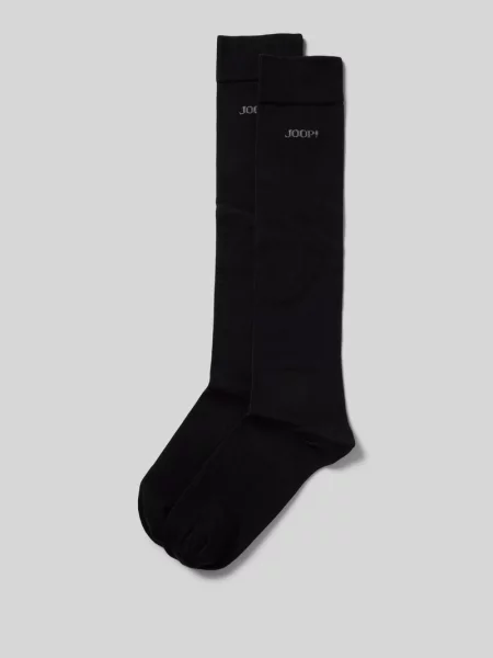 Skarpety z nadrukiem z logo Joop! Collection czarne