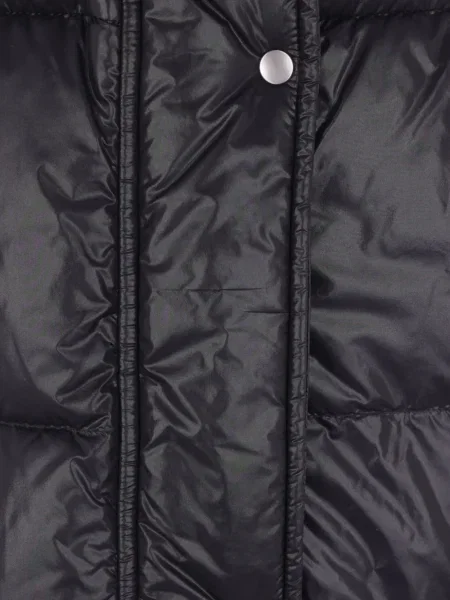 Geacă Jil Sander cu glugă negru