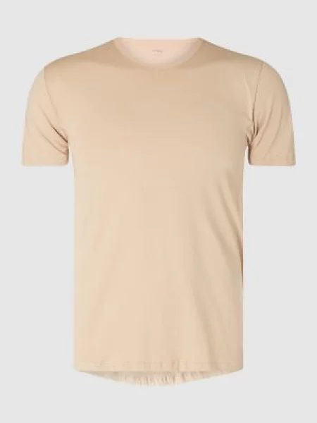T-shirt z dodatkiem streczu model ‘Das Drunterhemd’ Mey