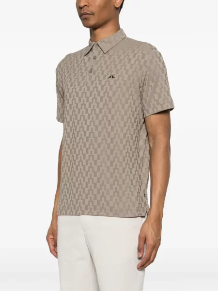Καρό μικρός polo J.lindeberg καφέ