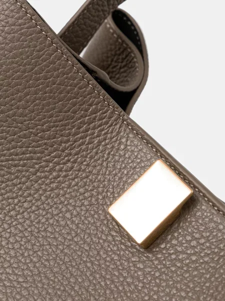 Шкіряна сумочка Yuzefi GYOZA сірий