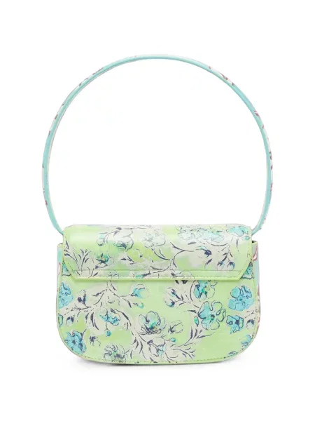 Geantă Diesel cu model floral cu imagine verde