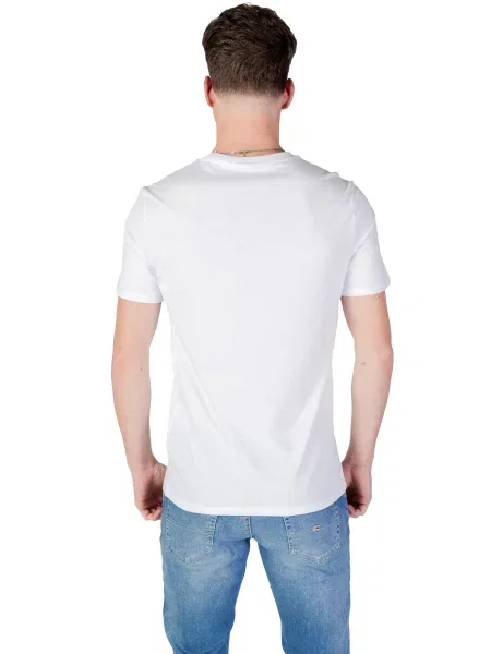 Guess Majica Slim Fit bela