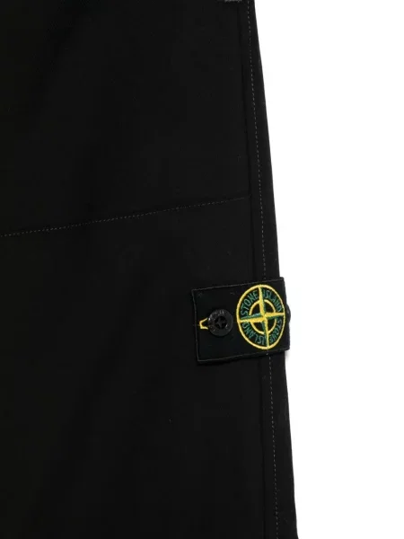 Spodnie dziecięce Stone Island czarne