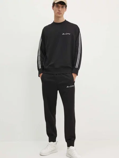 Armani Exchange spodnie dresowe czarne