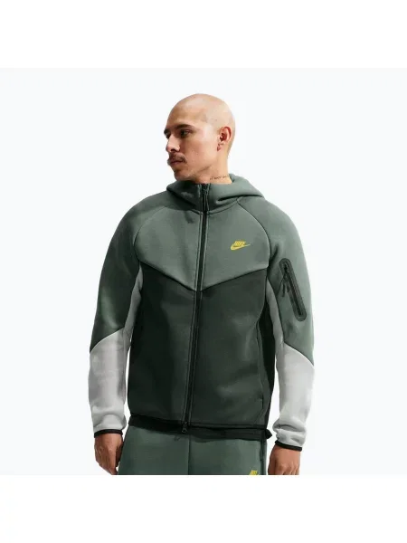 Bluza Nike Tech Windrunner Full Zip camo green/black spruce/chrome yellow czarna