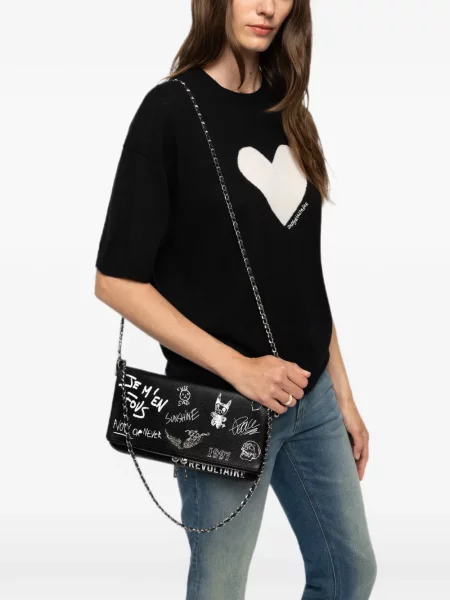 Geantă plic Zadig&voltaire negru
