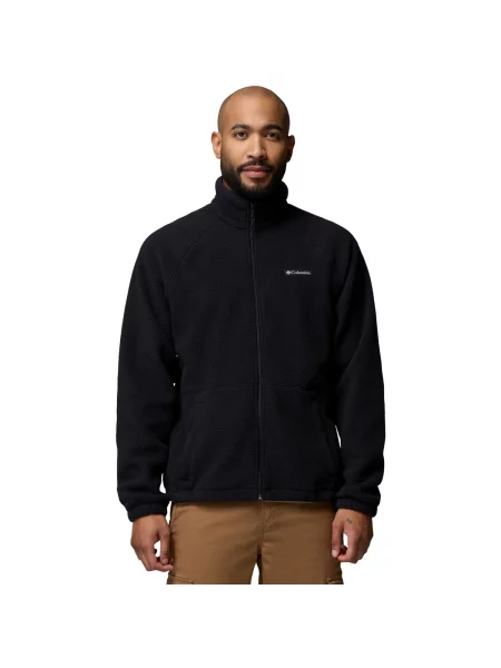 Fleece fleece melegítő felső Columbia fekete
