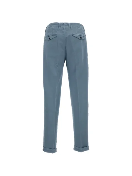Pantaloni Incotex plisate albastru