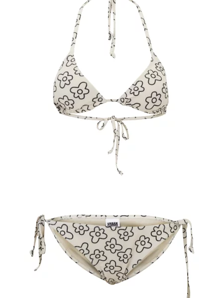 Urban Classics Bikini / gyapjúfehér fekete