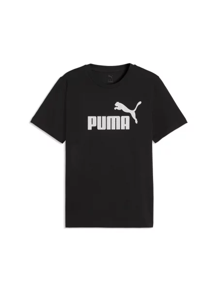 PUMA MÄ™ska koszulka z logo Essentials Akcesoria S czarny