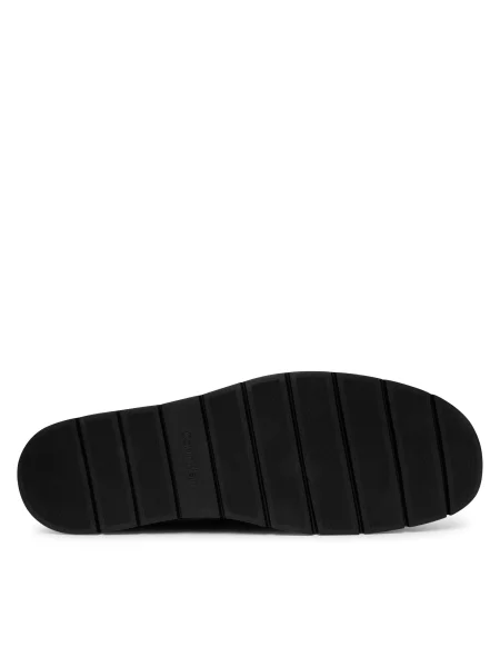 Gležnjače Calvin Klein Hybrid City Lug Mid Boot F Lth crna
