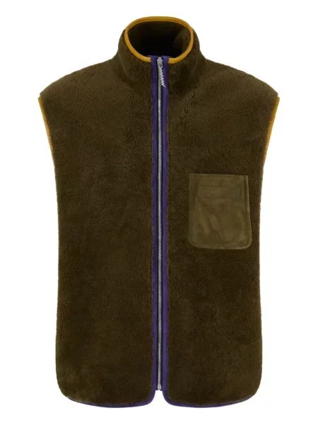 Vestă Marni din fleece verde