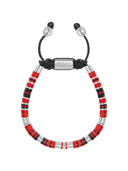 Narukvica Nialaya Jewelry kuglice srebrena