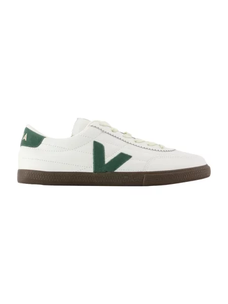 Sneakersy Veja skórzane białe