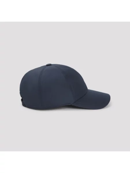 Czapka z daszkiem Kiton niebieska