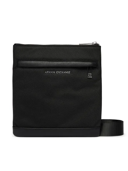 ARMANI EXCHANGE Geantă de umăr SINGAPORE' negru