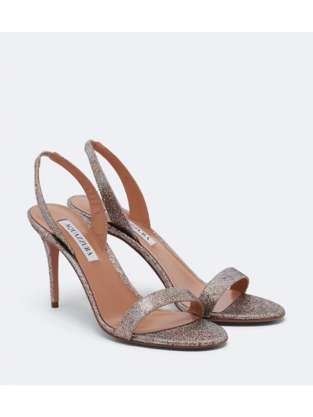 Sandale Aquazzura din piele slingback
