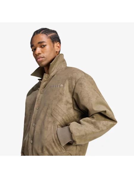 Bomber adidas Cutline Pleather Jacket Branch M