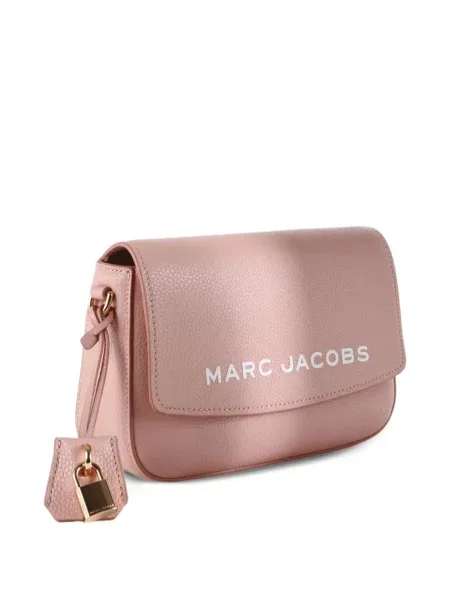 Geantă plic Marc Jacobs din piele cu imagine roz