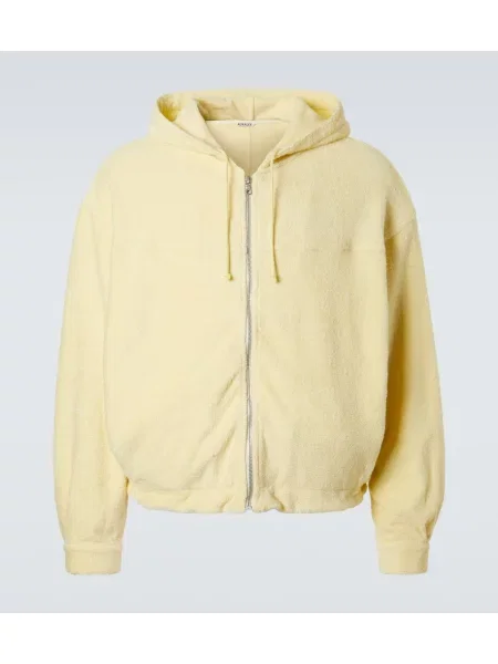 Hoodie Auralee rumena