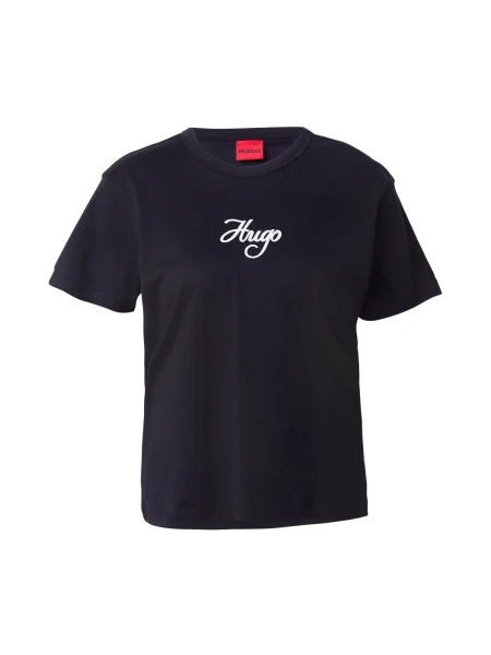 HUGO Tričko čierna
