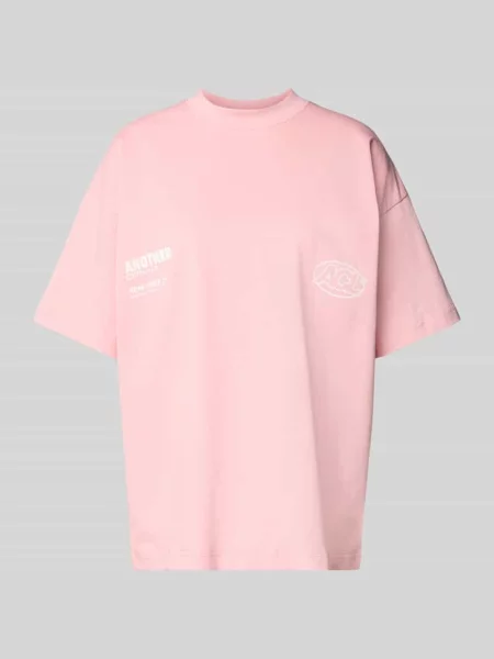 T-shirt z wyhaftowanym logo Another Cotton Lab czarna