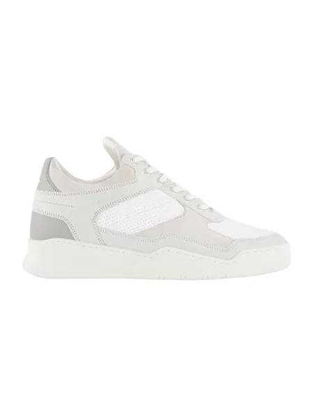 Sneakersy Filling Pieces skórzane białe