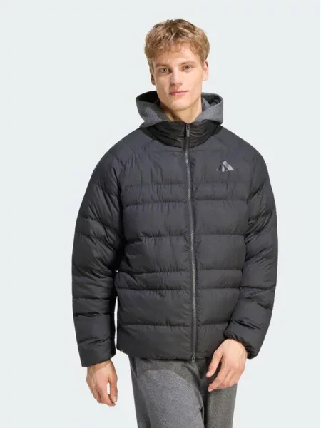 Adidas Зимно яке Essentials Packable черен
