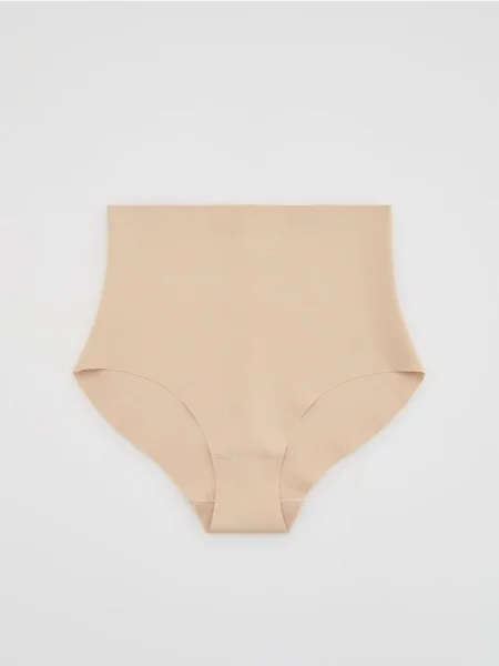 Reserved Chiloți bikini cu talie înaltă nude