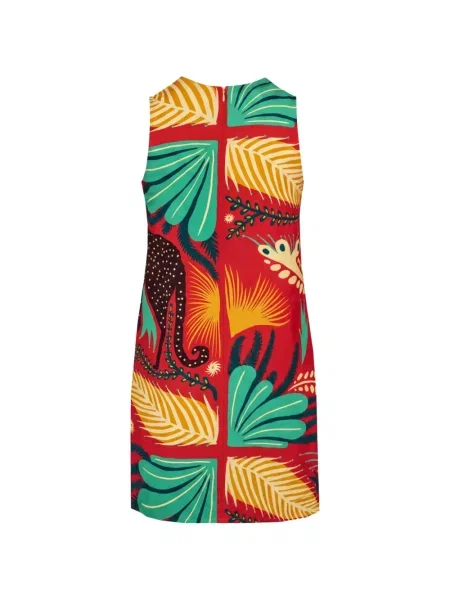 Rochie mini Etro fără mâneci cu imagine roșu