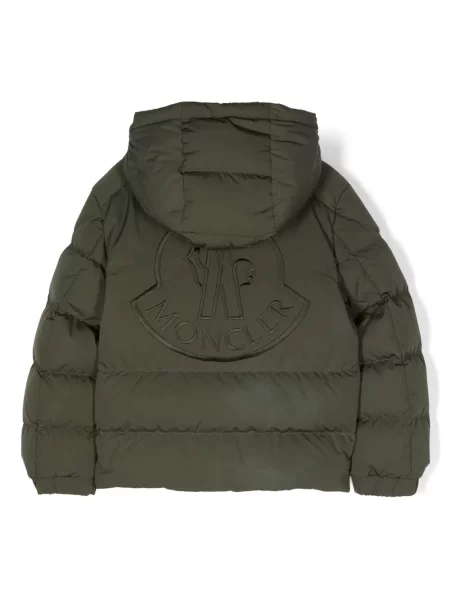 Kurtka dziecięca Moncler Enfant zielona