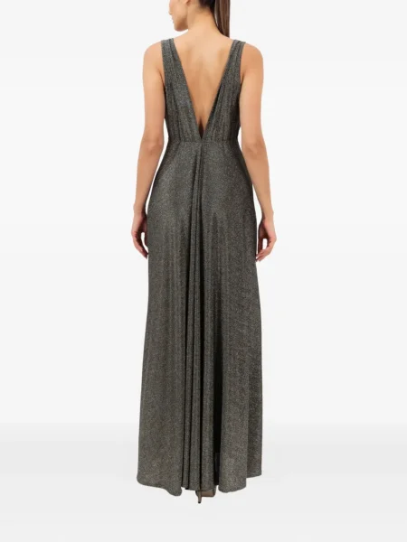 Rochie maxi Baruni de costum gri