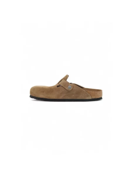 Klapki Birkenstock brązowe