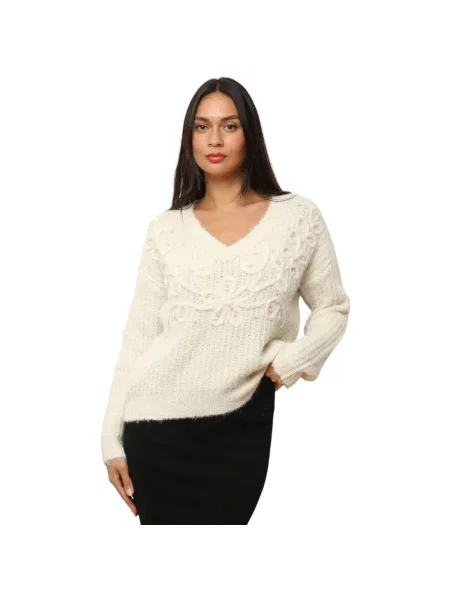 Pulover La Modeuse bej