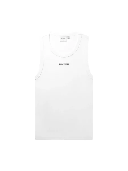 Daily Paper t-shirt Dias Rib Tank Top biała