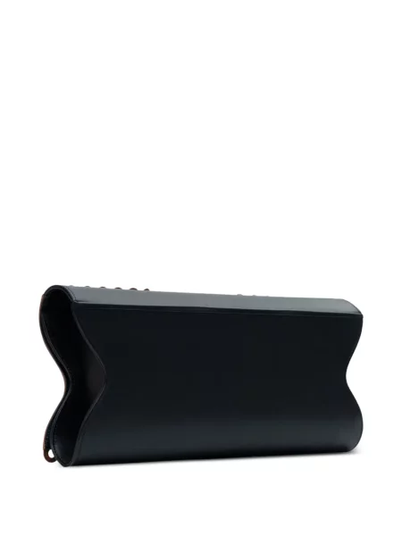 Clutch Perrin Paris με κορδόνια με δαντέλα μαύρο
