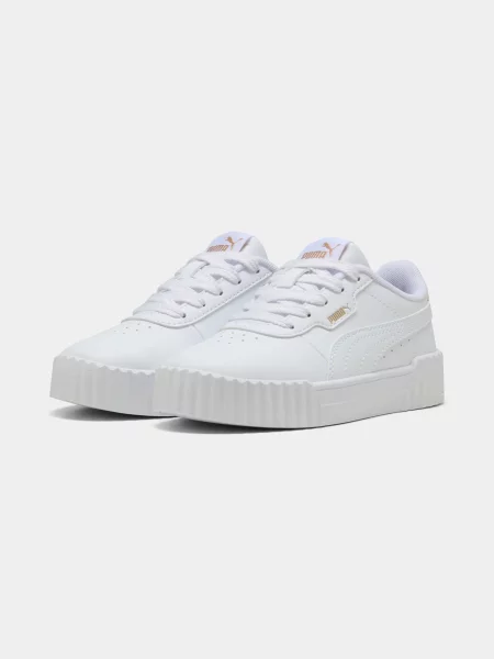 Дитячі Кеди низькі PUMA Carina Ps комбінований верх білий