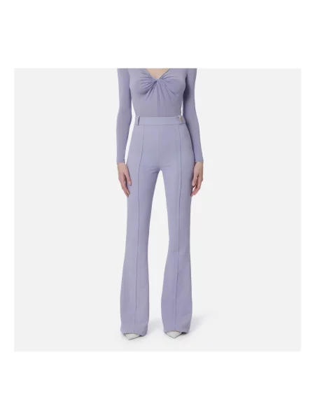 Pantaloni Elisabetta Franchi roz