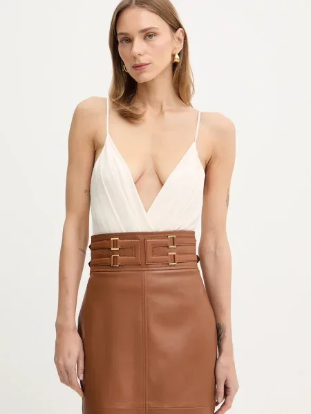 Elisabetta Franchi body bej
