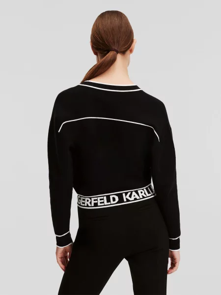 Кардиган Karl Lagerfeld черный