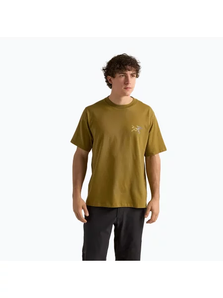 Tricou pentru bărbați Arcteryx Kragg Cotton Logo SS bracken