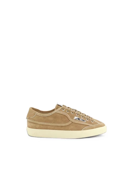 Sneakersy Autry skórzane beżowe