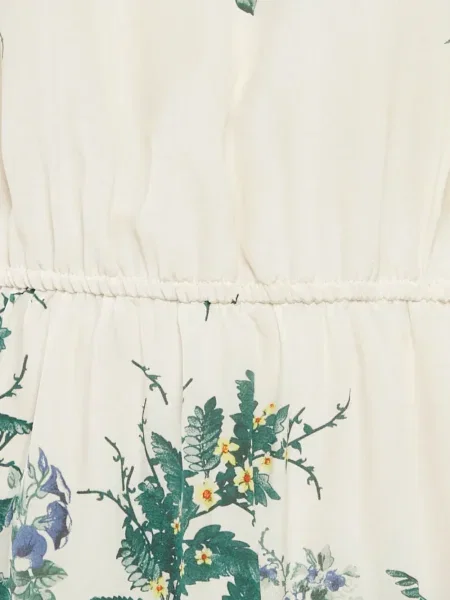 Rochie mini Sandro cu model floral cu imagine verde