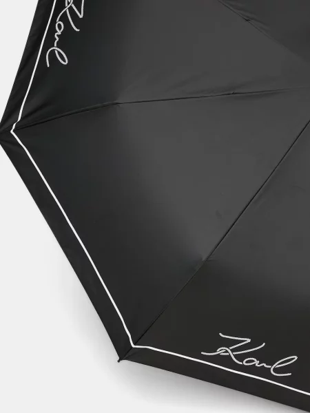 Karl Lagerfeld parasol automatyczny K/SIGNATURE czarny