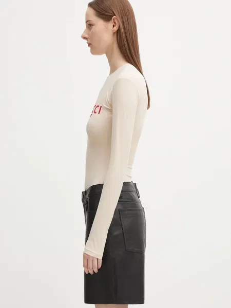 Боді Fiorucci Cash and Carry бежевий